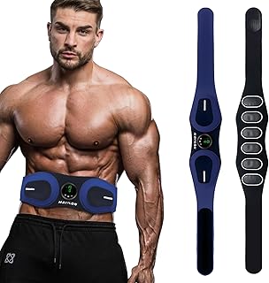 FDA Cleared, MHD TENS, Advanced Muscle Stimulator Belt for Improving Muscle Performance and Pain Relief, Ideal Workout Accessory for Men and Women