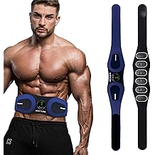FDA Cleared, MHD TENS, Advanced Muscle Stimulator Belt for Improving Muscle Performance and Pain Relief, Ideal Workout Accessory for Men and Women