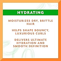 Vista 3 de Cantu Crema hidratante para el cabello rizado sin silicona de aguacate con manteca de karité, 12 onzas (el embalaje puede variar)