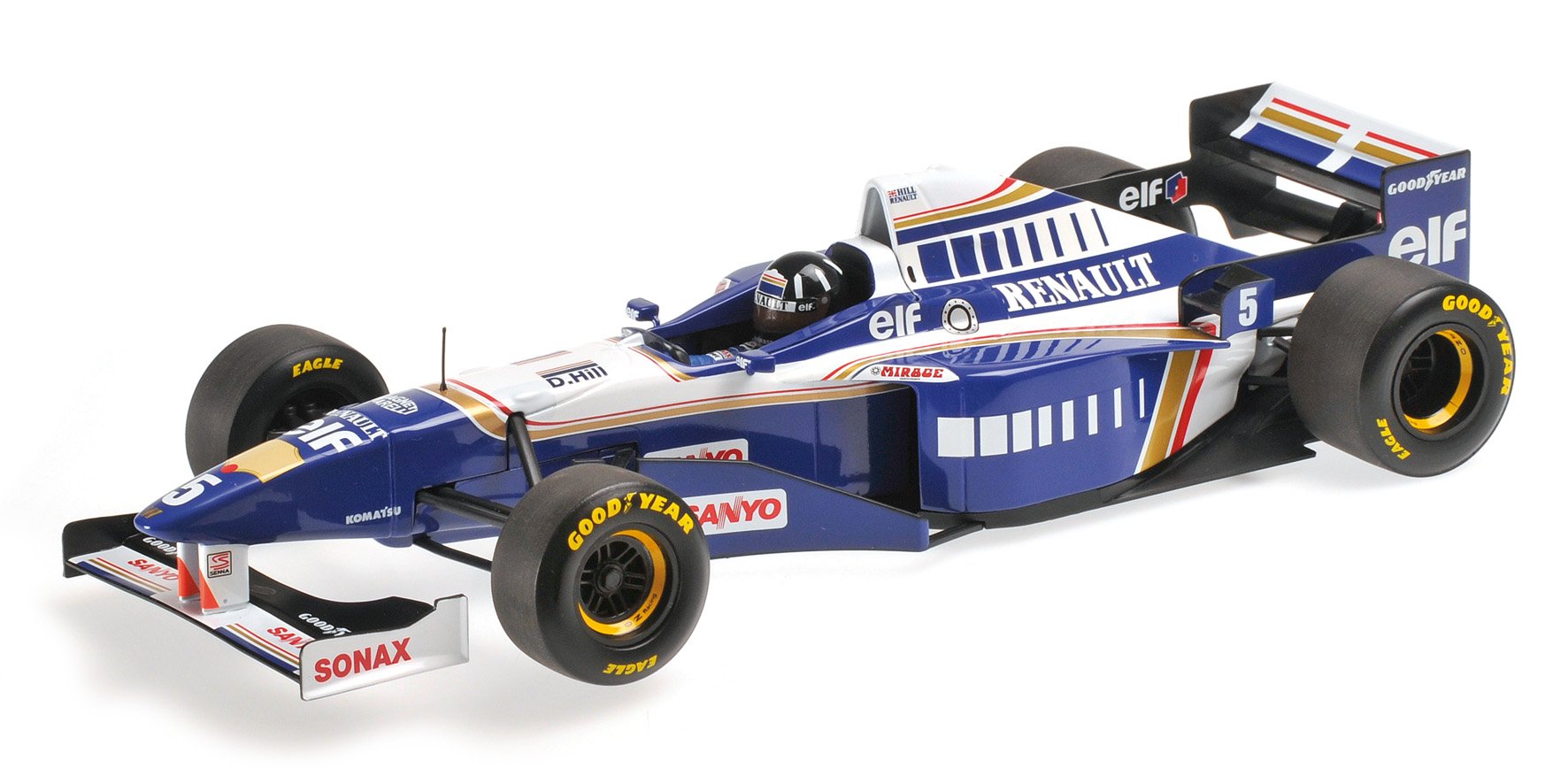 Amazon | ☆ ミニチャンプス 1/18 ウィリアムズ ルノー FW 18 1996 F1 