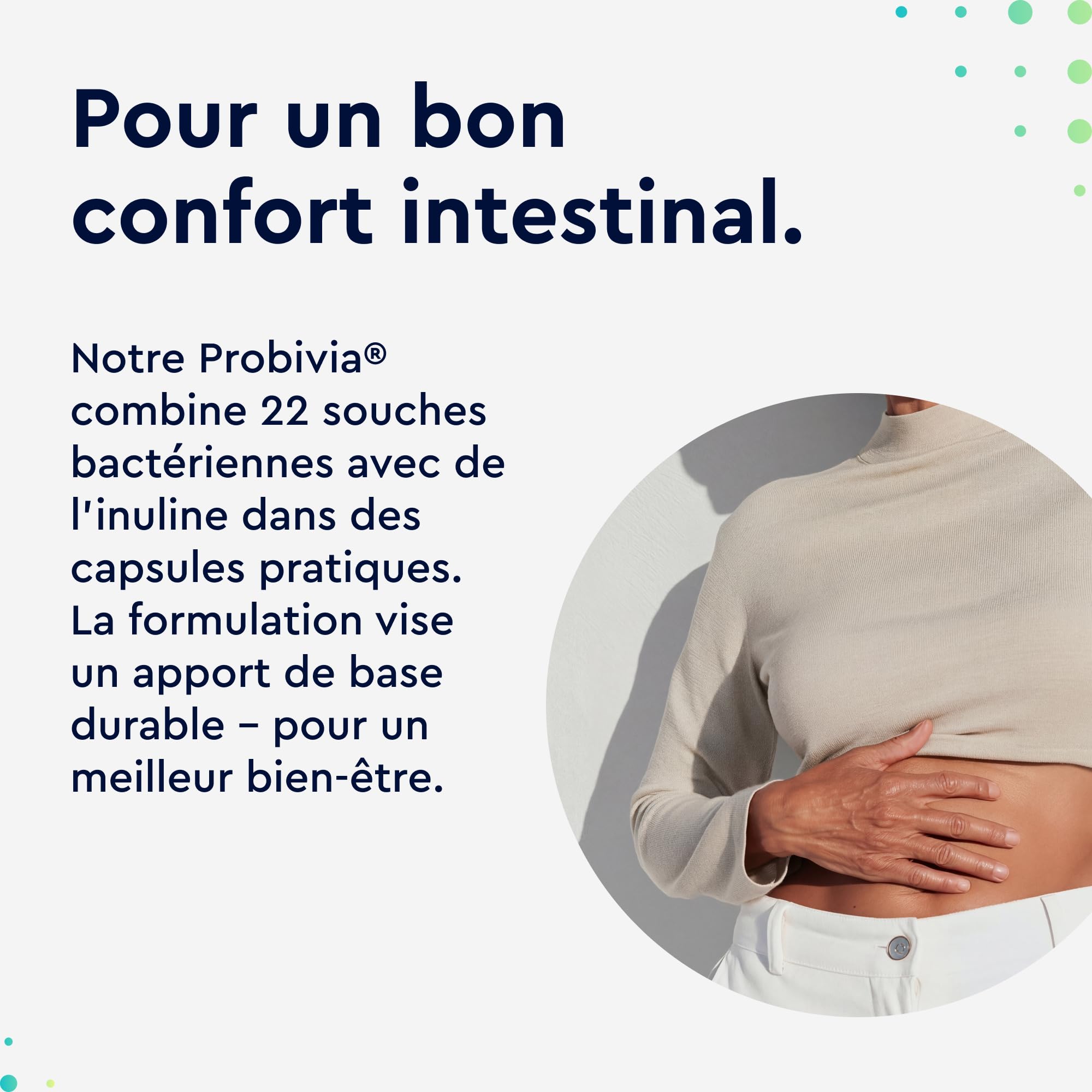 Probivia Probiotique Ferments Lactiques, 180 Capsules Végétaliens, 22 Souches de Bactéries avec Lactobacillus & Bifidobacterium pour la Flore Intestinale, 10 Milliards UFC, Complément Alimentaire
