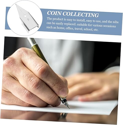 Miniatura 6 de LALAFINA Plumas estilográficas flexibles de calabaza azul, 100 unidades, repuesto de pluma estilográfica, punta de repuesto, pluma estilográfica,