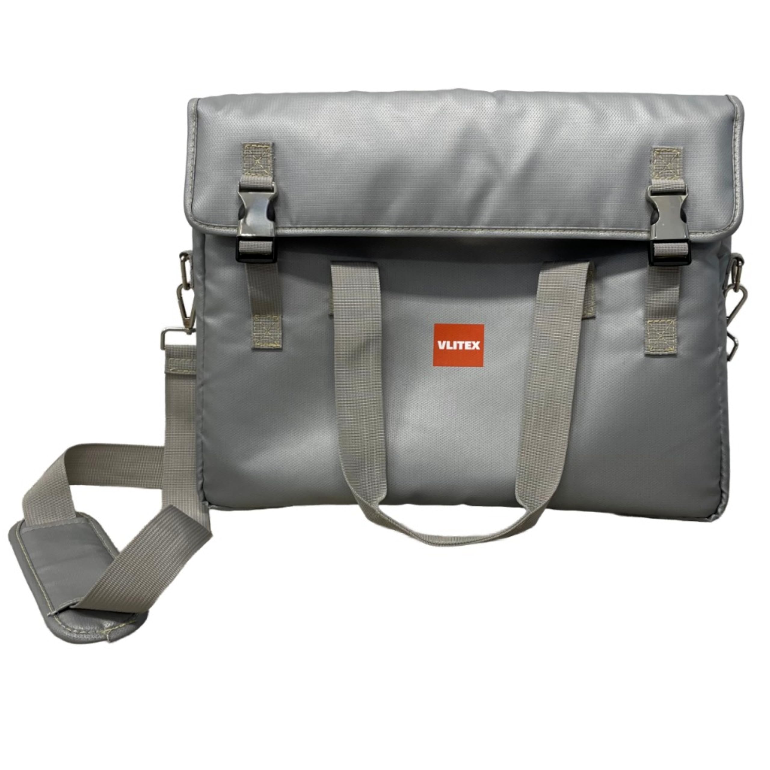 VLITEX - Bolsa ignífuga, 3 capas ignífugas, para ordenadores portátiles, baterías, documentos, plata, portadocumentos, etc.