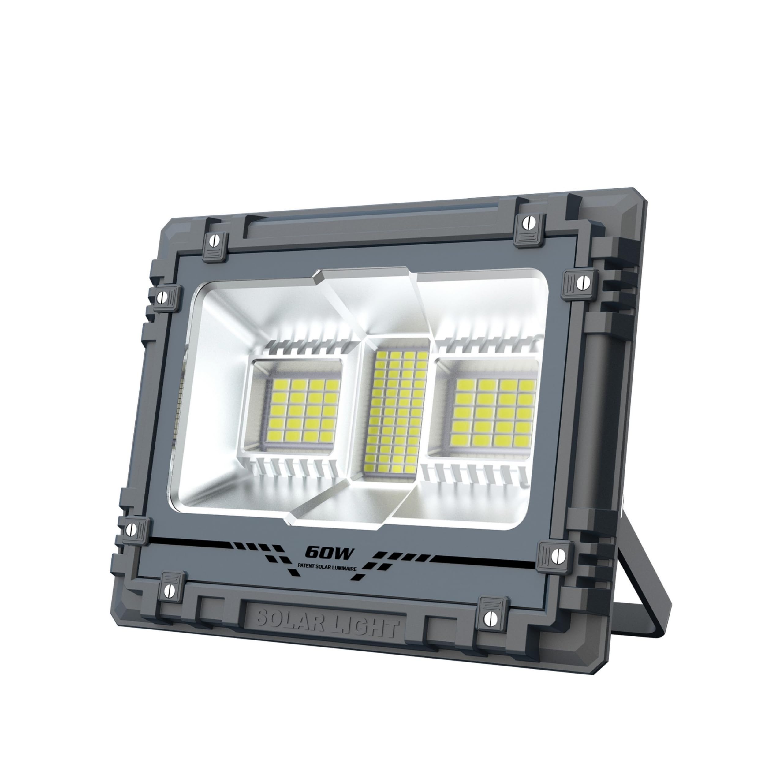 60 Watts LED Solar Flood Light with Remote Control & Motion Sensor | Aluminium Water Proof Body | 6000 mAh LiFePO4 Battery Solar Security Flood Light | 1 Year Warranty-image-46