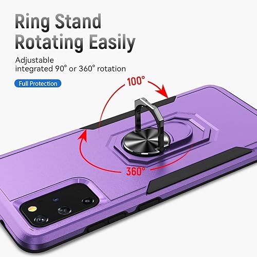 Miniatura 8 de Funda diseñada para Galaxy S20 Plus (2020), a prueba de golpes, compatible con Samsung Galaxy S20 Plus 5G y Galaxy S20 + funda (no S20UltraFE)