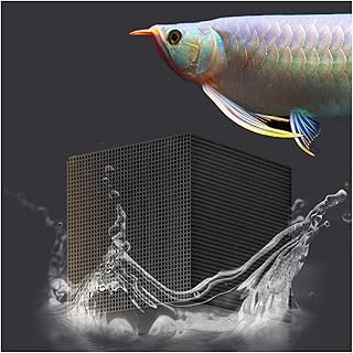 yanhe 1 Pack Water Purification, Cube Activated Carbon Nano Water Purification Filter for Water Aquarium Fish Tank Activated Carbon pellets 10 * 10
