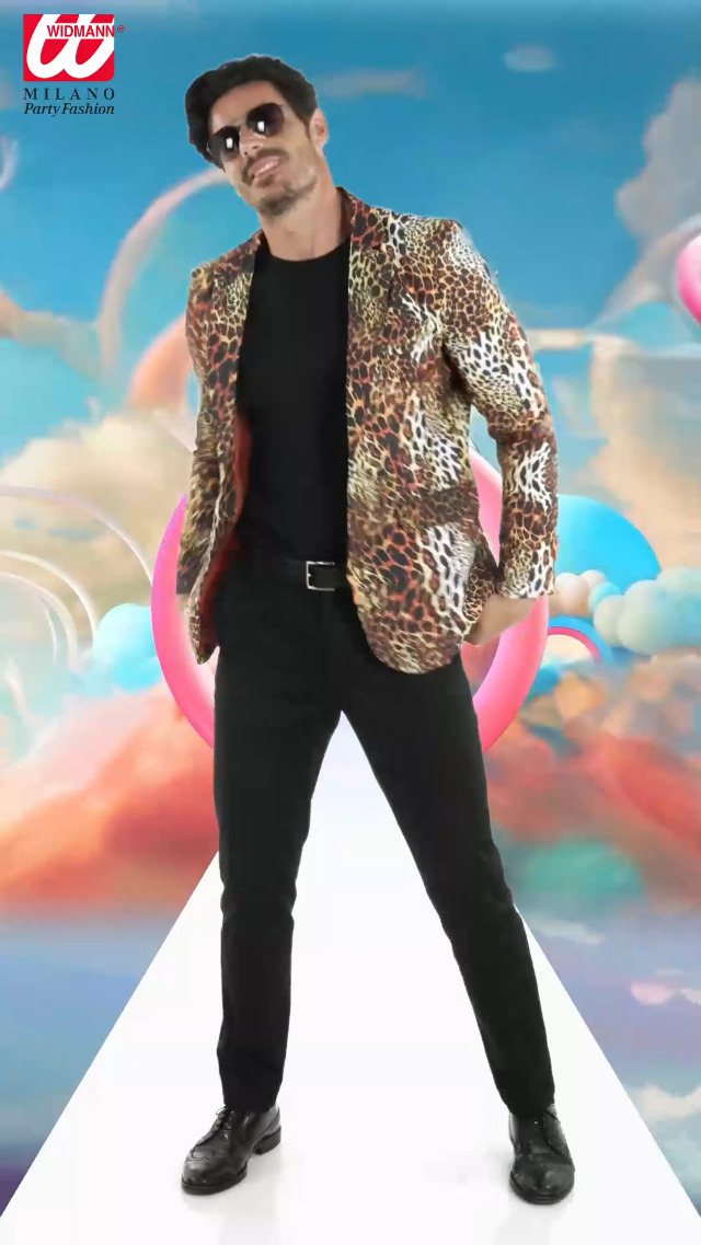 W WIDMANN MILANO Party Fashion - Giacca con Paillettes da Uomo, Blazer