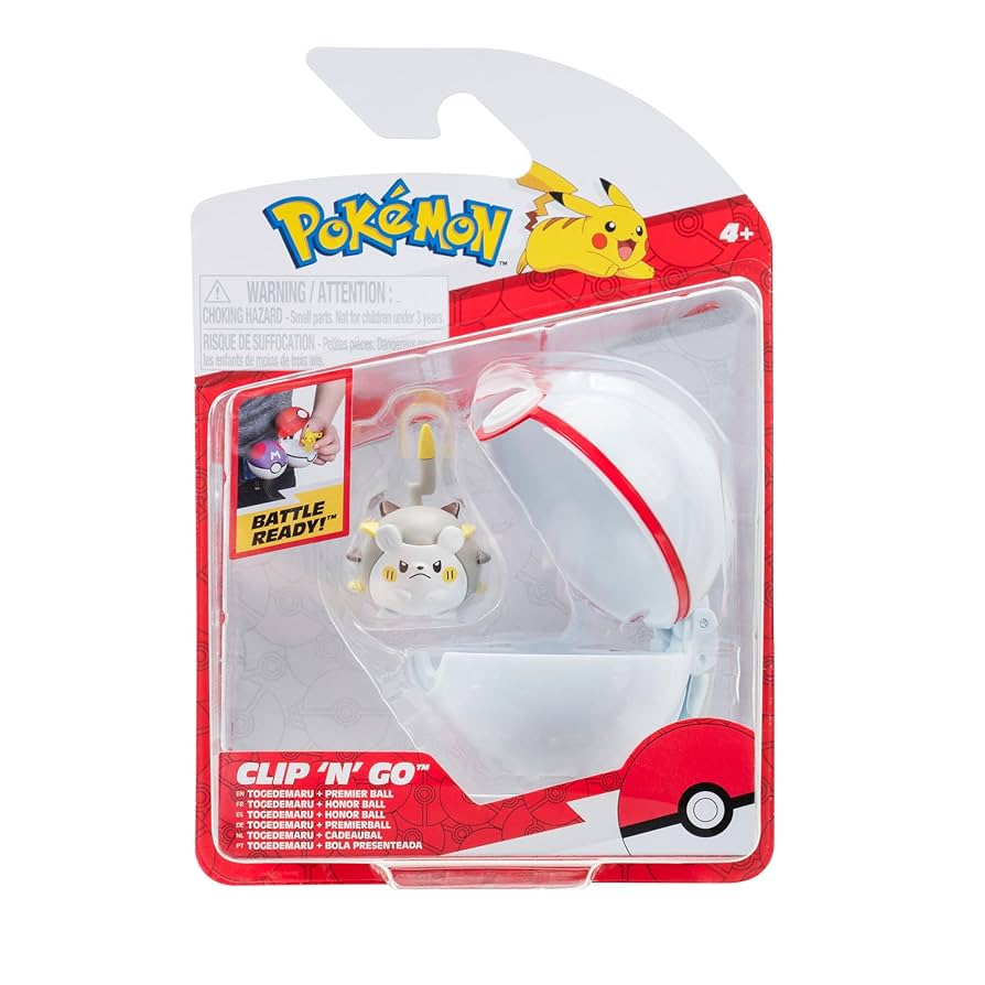 Amazon.com: Pokemon Clip 'N' Go Togedemaru and Premier Ball