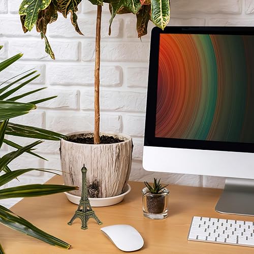 Miniatura 2 de Estatua de la Torre Eiffel de 3 pulgadas de metal pequeño modelo de torre Eiffel para decoración de fiesta de recuerdo, decoración de fiesta de