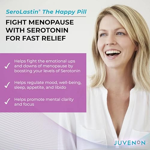 Miniatura 3 de Juvenon Suplementos para la menopausia para mujeres, apoyo al estado de ánimo, alivio de sofocos, apoyo perimenopáusico, equilibrio hormonal,