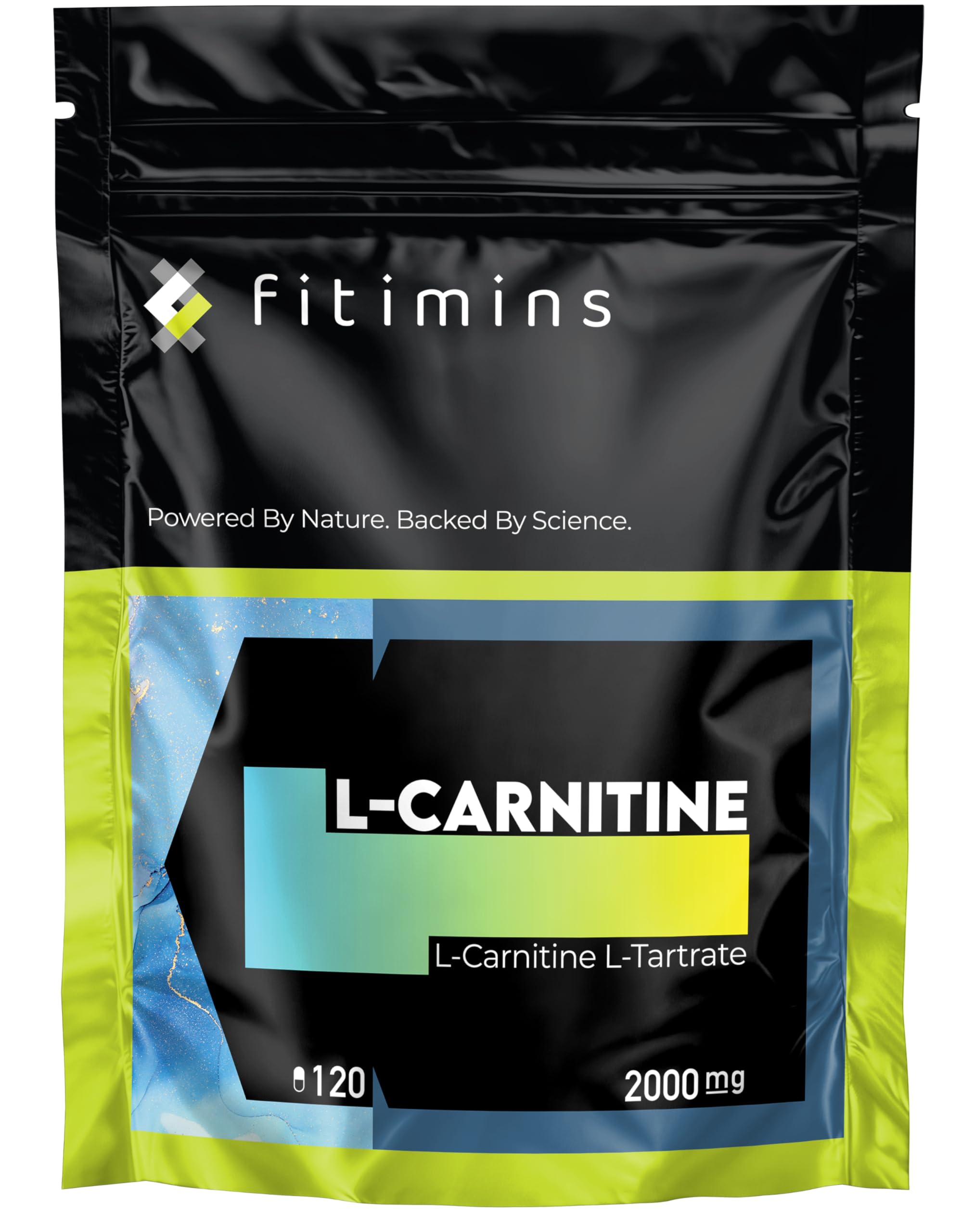 l carnitine weight loss side effects Health Veda Organics L Carnitine L-Tartrate, 1000mg main image 0