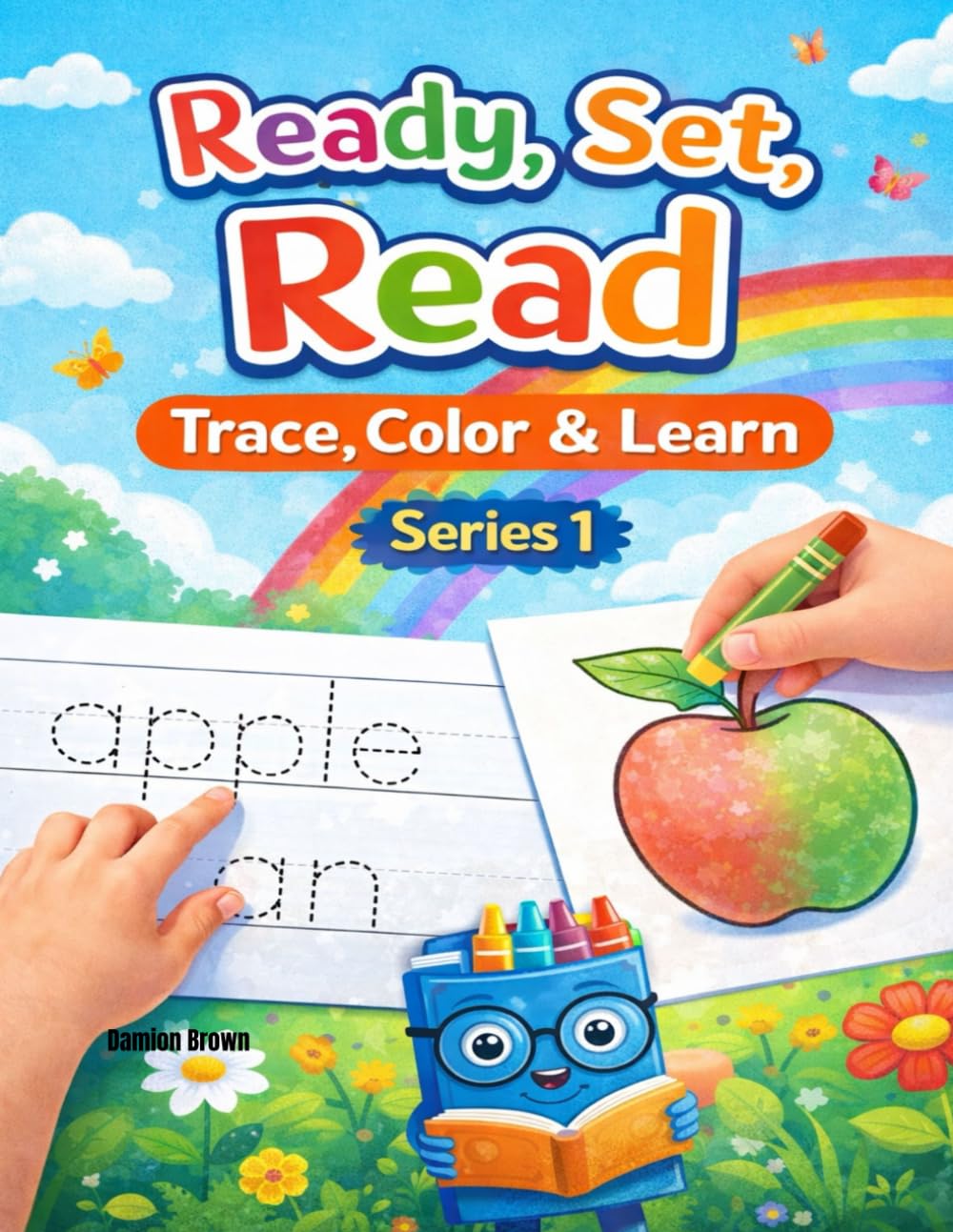 Ready, Set, Read: Trace, Color & Learn series 1