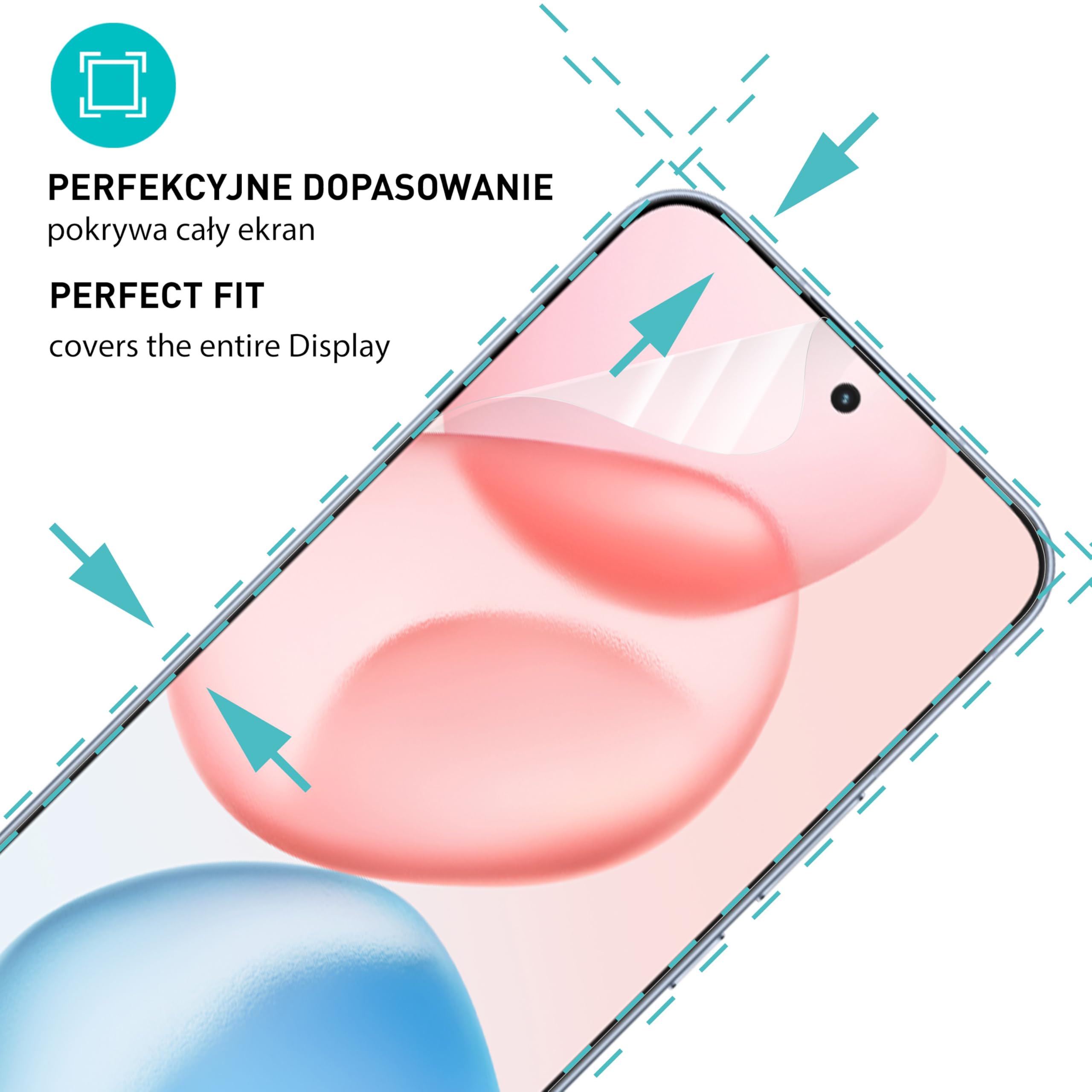 smartect TPU Ochraniacz Ekranu 2 + 2 Sztuki dla Honor 400 Pro | Folia Ochronna + Kamera, Anti-Zarysowania, Ultra-przezroczysta, Bez Pęcherzyków, Anti-Odciski Palców, Przyjazna dla Etui