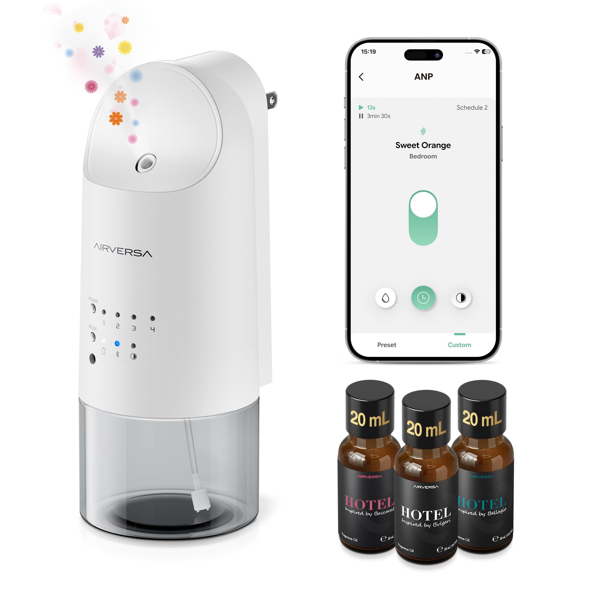 Airversa Smart Waterless Diffuser Plug-in