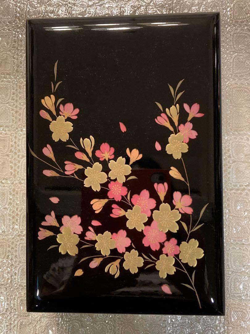 Amazon | 会津塗 宝石箱 桜 オルゴール | オルゴール | おもちゃ