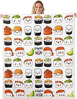 Vista 12 de Erosebridal Manta de franela con estampado de fresa, manta Sherpa decorativa para sofá, sofá o cama, manta Kawaii de frutas, manta de felpa rosa