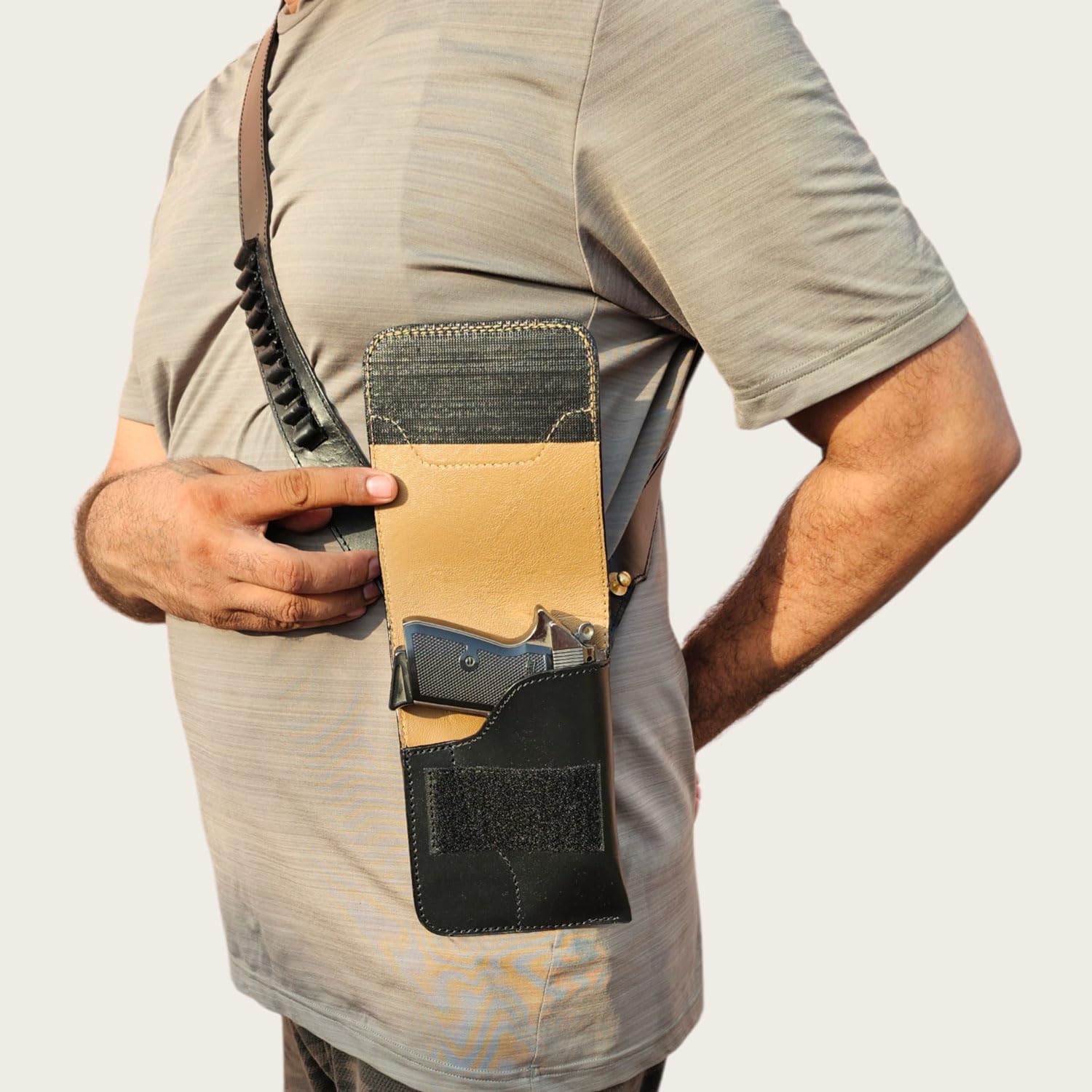 小物 AW05 GENERAL RESEARCH HOLSTER BAG GunAlly Concealed Carry Gun Bag .32 IOF Pistol Walther PPK Size