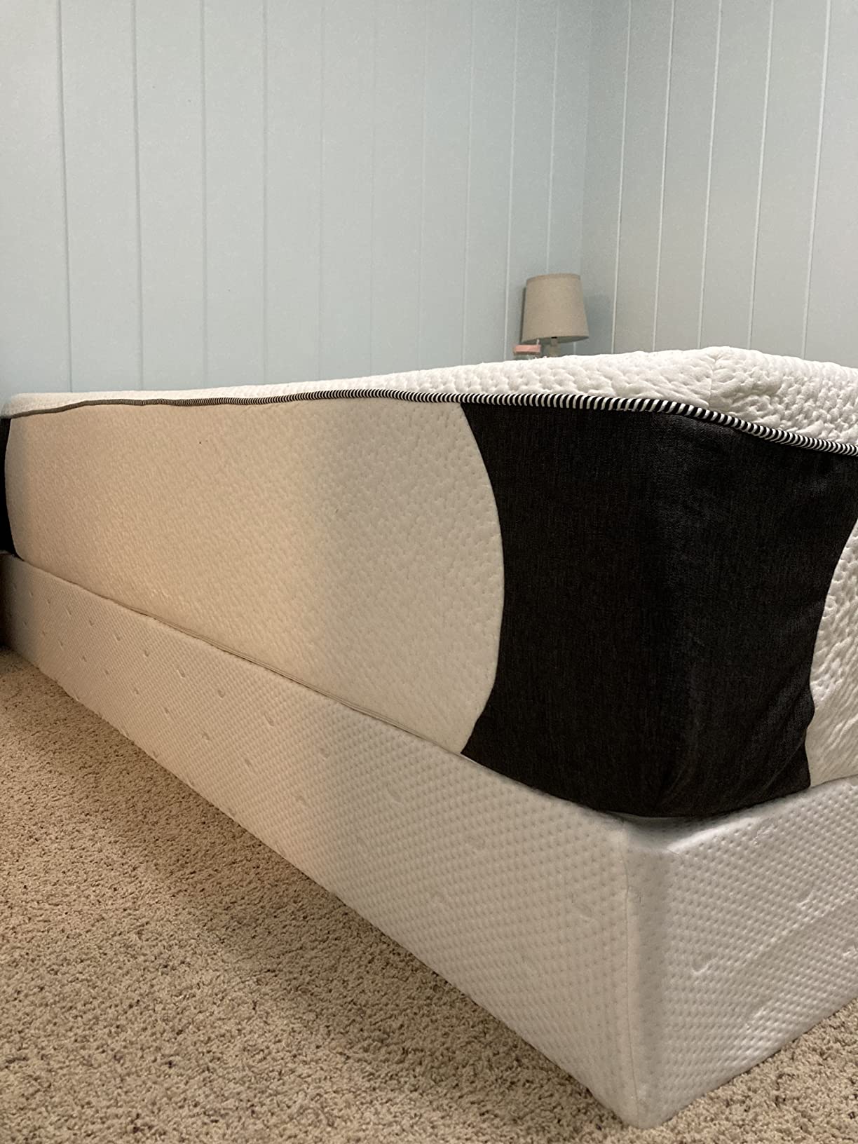 16/mo Finance Amazon Basics Smart Box Spring Bed Base, 9Inch