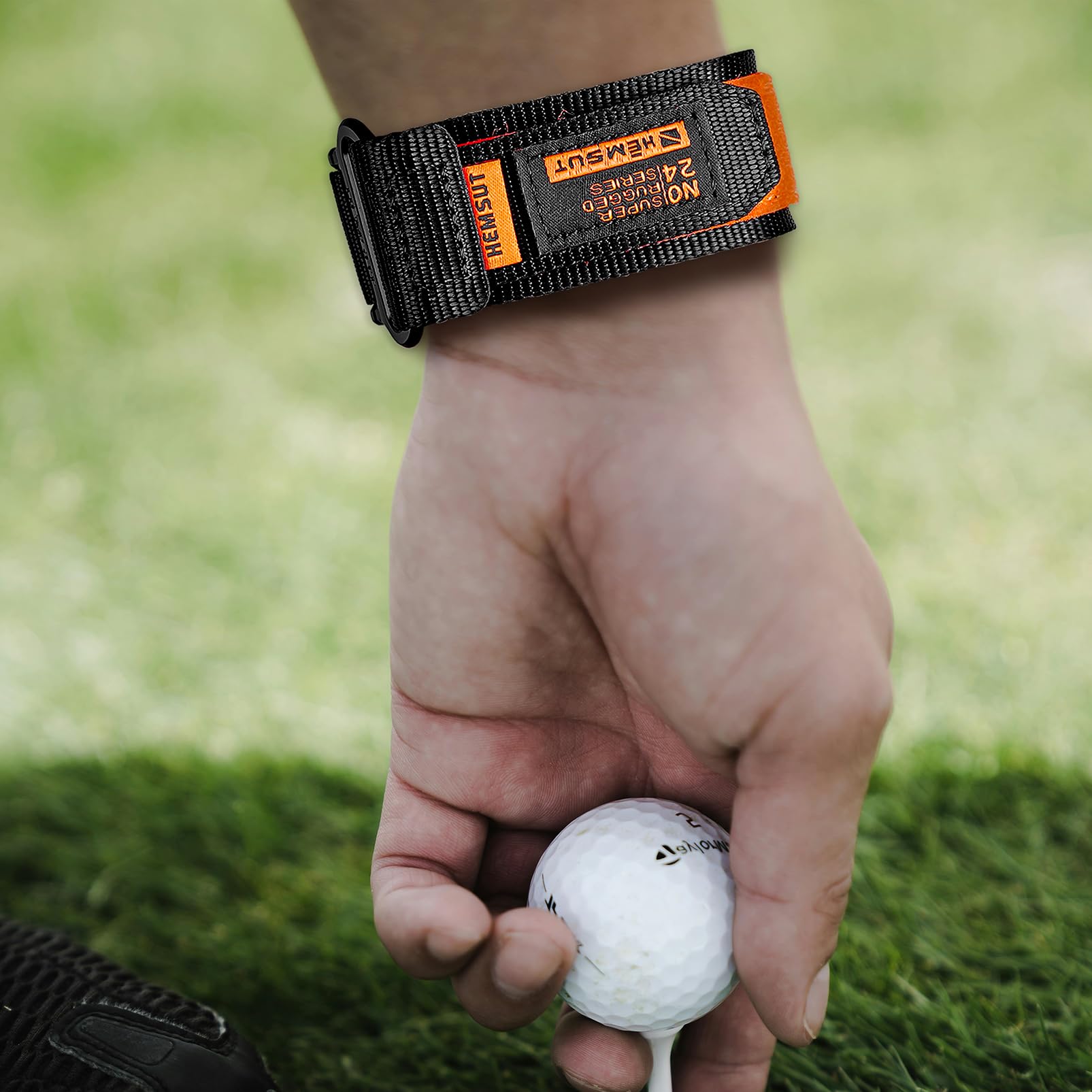 torbollo Nylonowy pasek kompatybilny z Amazfit T-Rex 3 Pro 48 mm, ergonomiczny, wytrzymały i regulowany pasek do zegarka sportowego dla T-Rex 3 Pro, męskie paski
