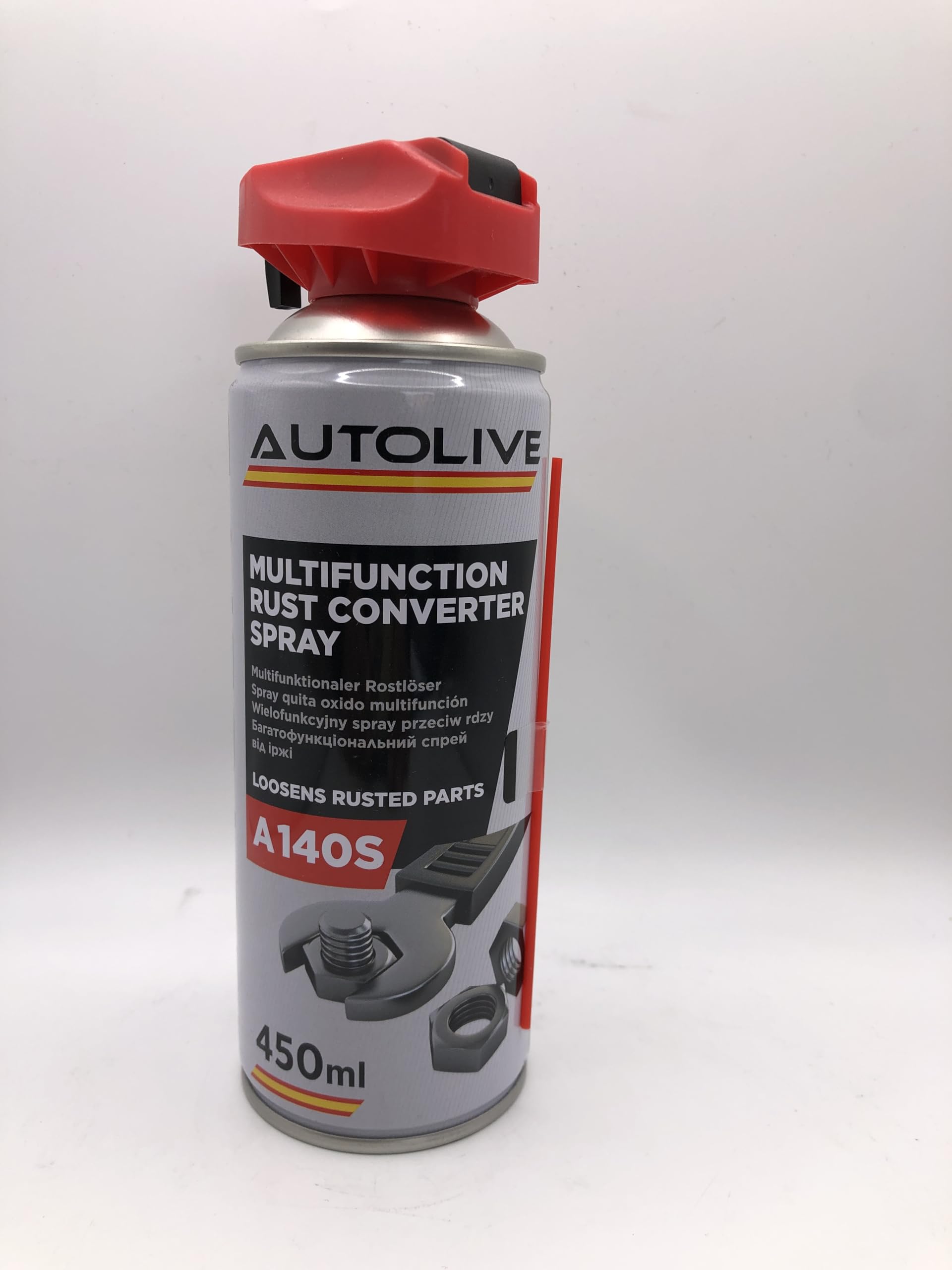 ProFusion Aflojatodo Lubricante Multiusos - Grasa para Liberar Conexiones, Piezas Atascadas y Oxidadas - Evita la Formación de Corrosión - Detergente para Microfisuras y Grasa Lubricante - 450 ml (12)