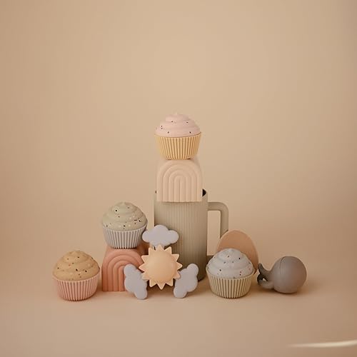 Miniatura 8 de mushie Juguete giratorio de succión Sunshine  Juguetes sensoriales para niños pequeños para baño y juego