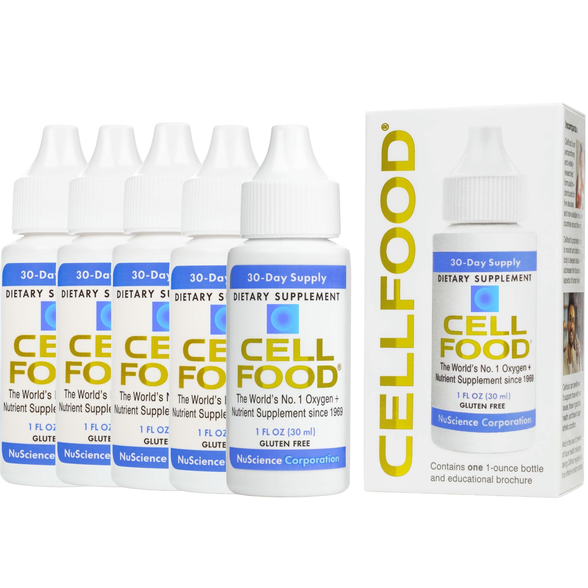 Amazon.com: Cellfood Oxygen Boost - 1 fl oz, 5 Pack - Liquid
