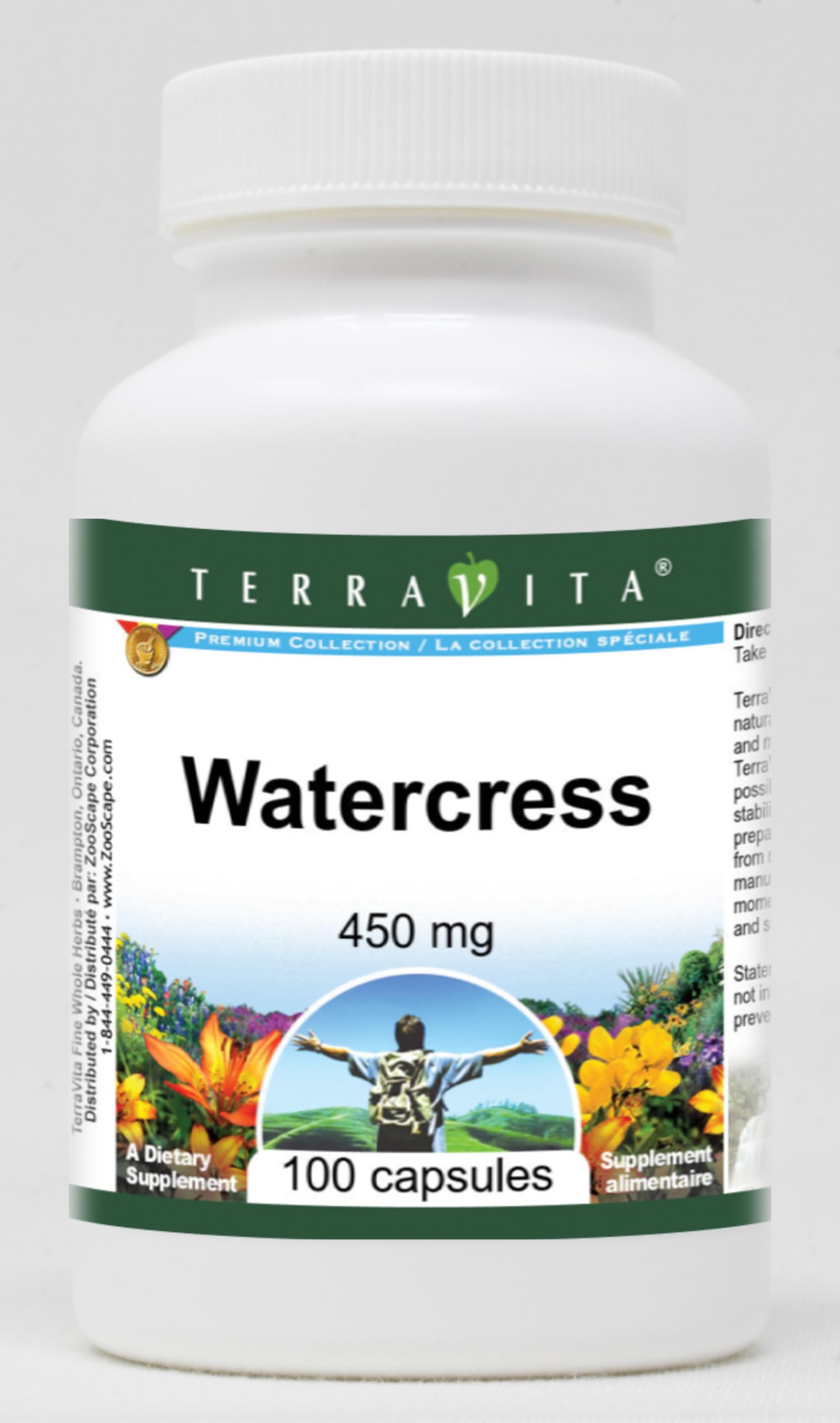 Watercress - 450 mg (100 Capsules, ZIN: 511434)