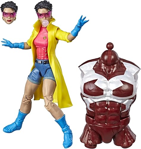 Marvel Hasbro Legends Series - Figura de acción coleccionable de 6 pulgadas (colección X-Men), con parte Caliban Build-A-Figure