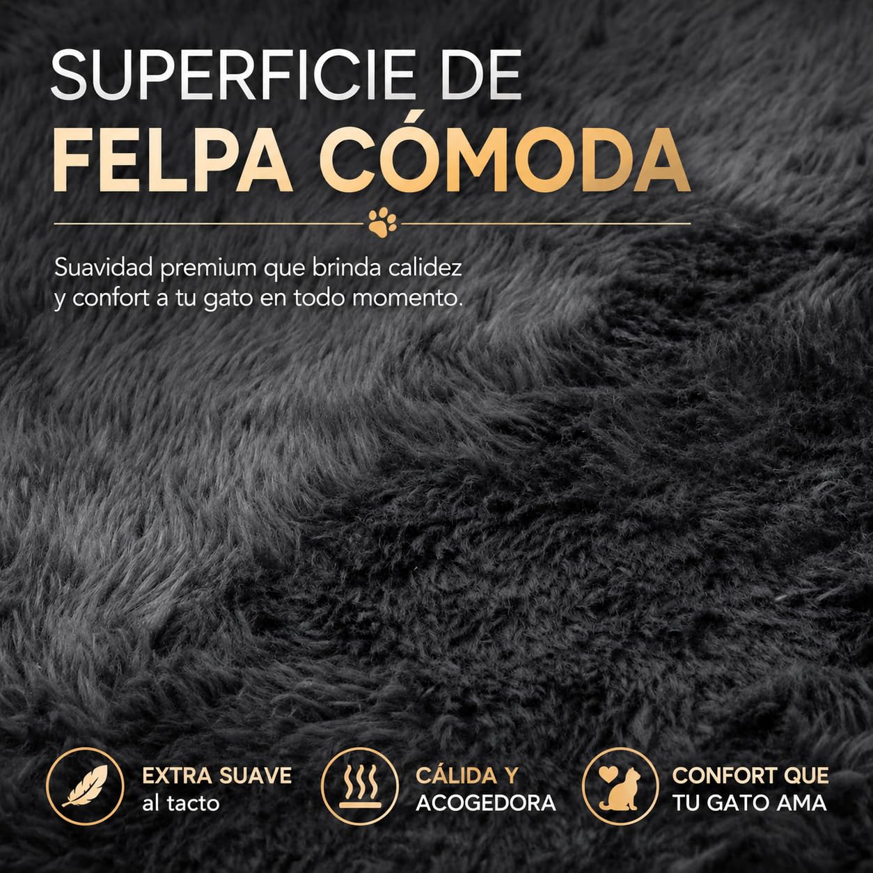 Árbol rascador para Gatos Grandes 150 cm, Torre multinivel Gris con 2 Cuevas, Cama Superior, Plataformas, Postes de sisal,
