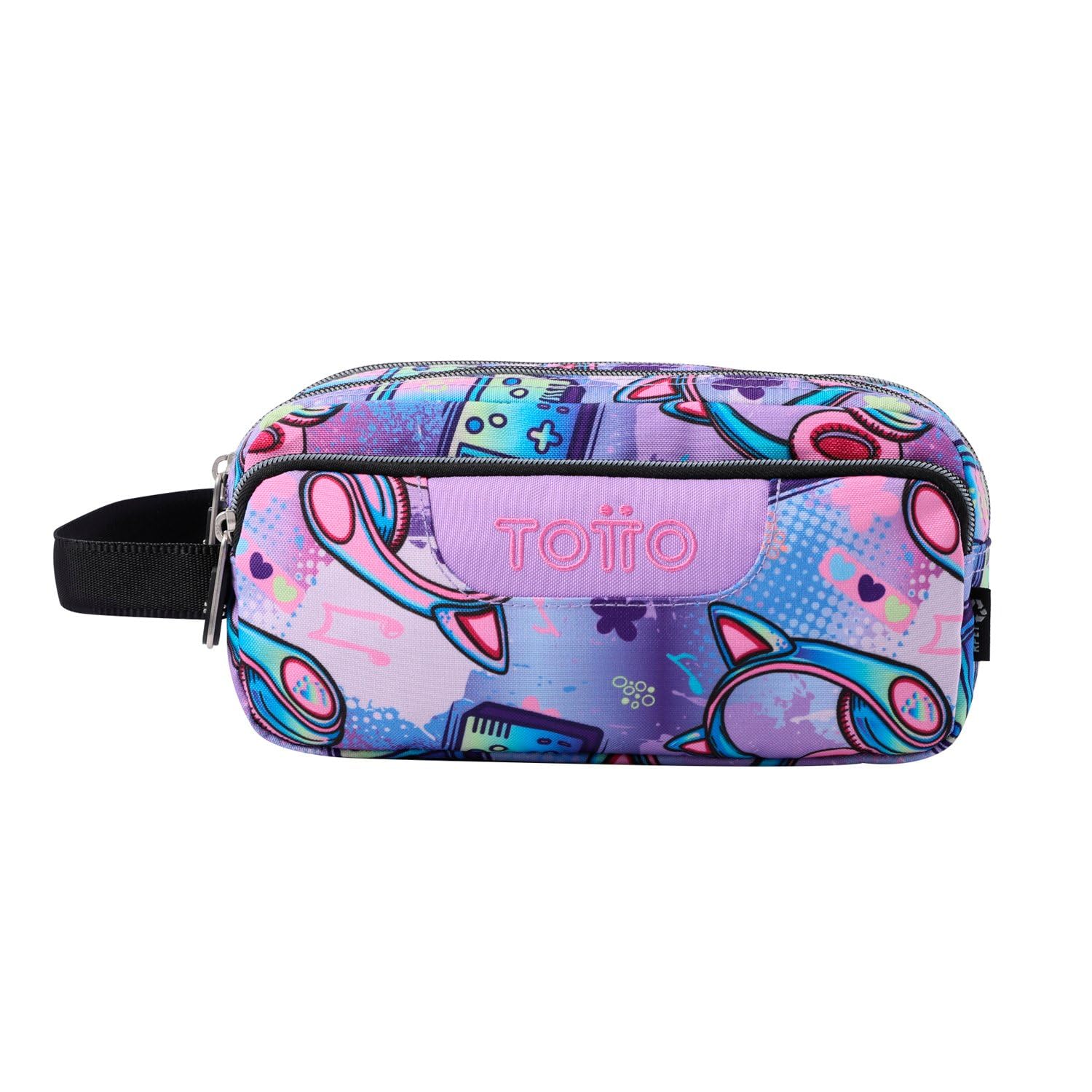 TOTTO Estuche 3 Compartimentos Agapec - Meowsical