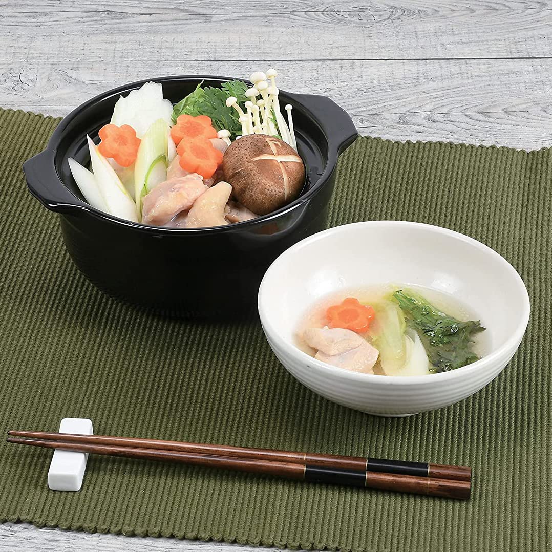 Amazon｜パール金属 蓋が茶碗になる 炊飯 ごはん 土鍋 0.5合用 しろ