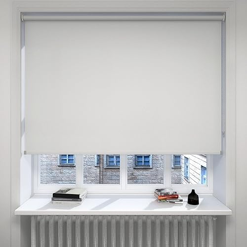 Persianas enrollables opacas personalizadas para ventanas, bloquean la luz solar y los rayos UV, fáciles de instalar para el hogar y la oficina