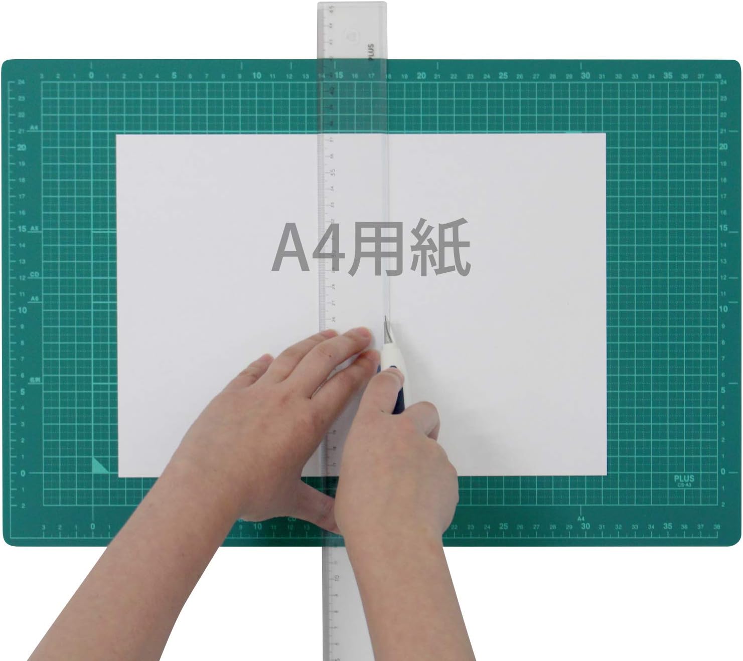 Plus cutting mat A3 size Green CS-A3 GR 48-584 (japan import)