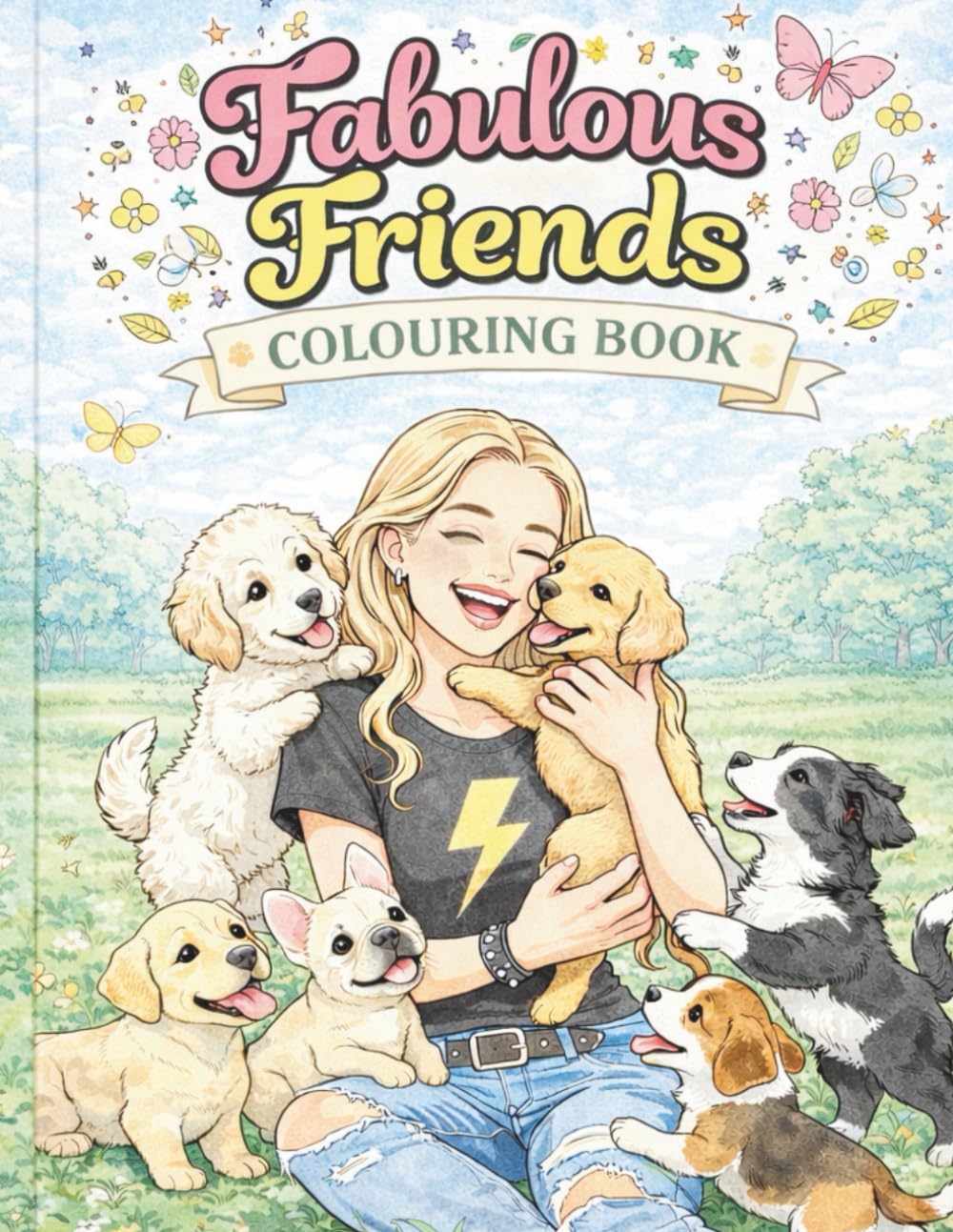 Fabulous Friends Colouring Book