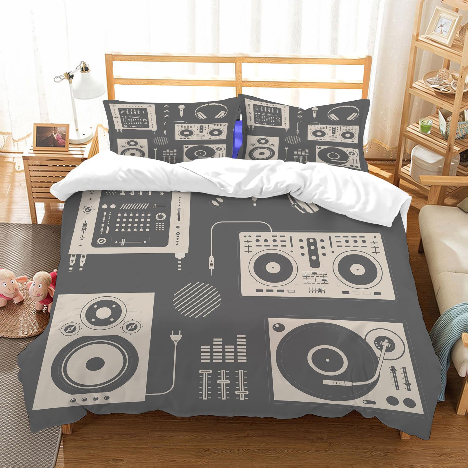 Copertina trapunta kit,universale per tutte le stagioni. Copritura trapunta di nozze,morbida e confortevole,Audio Musica Varie DJ Tecnologia Registratore Mixer Attrezzatura Altop,200x228cm