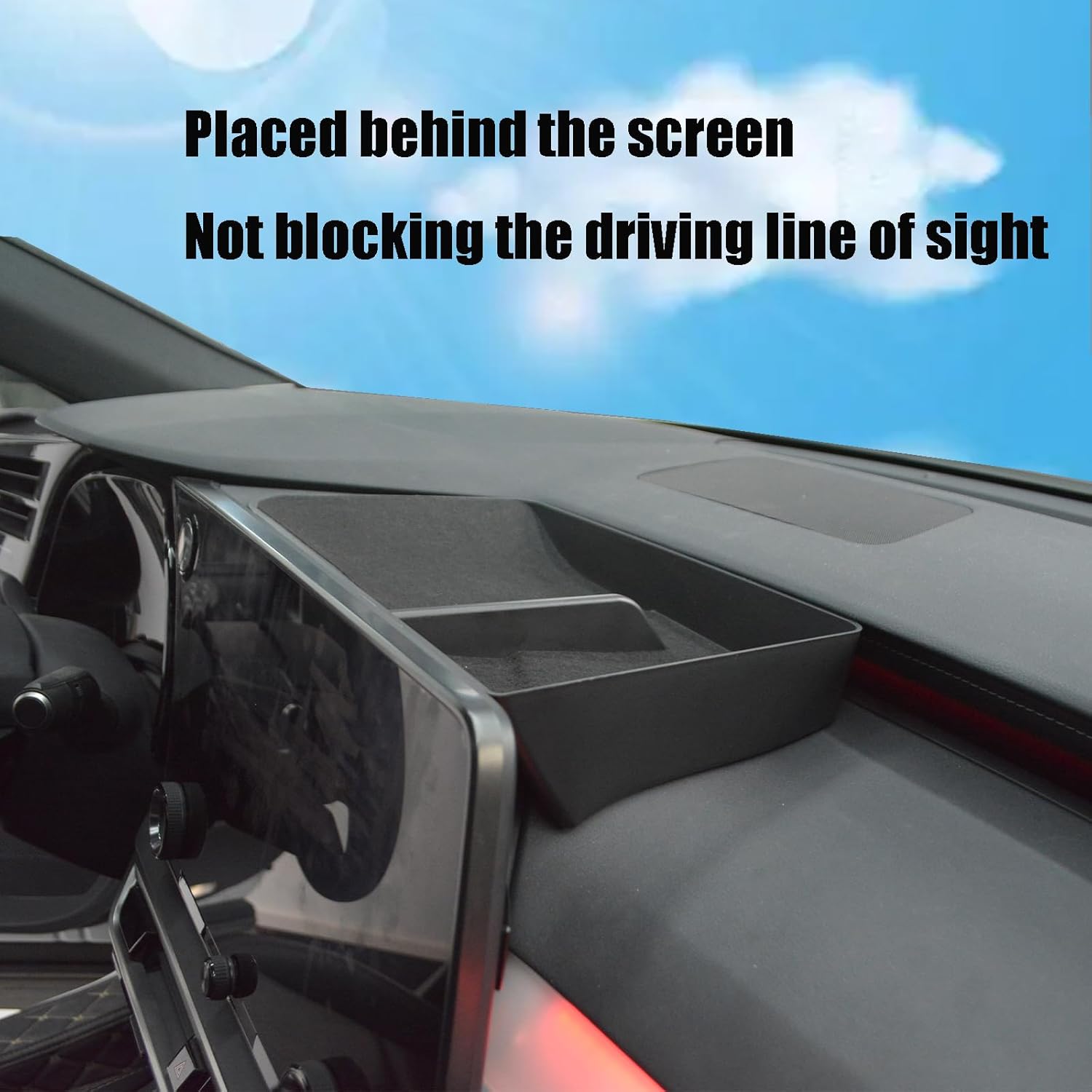 2024 2025Lexus RX Center Console Dash Tray Storage Dashboard， Center Console Organizer2025Lexus RX Accessories,Dashboard Storage Organizer Holder Tray Compatible with 2025Lexus RX350h RX450h RX550h