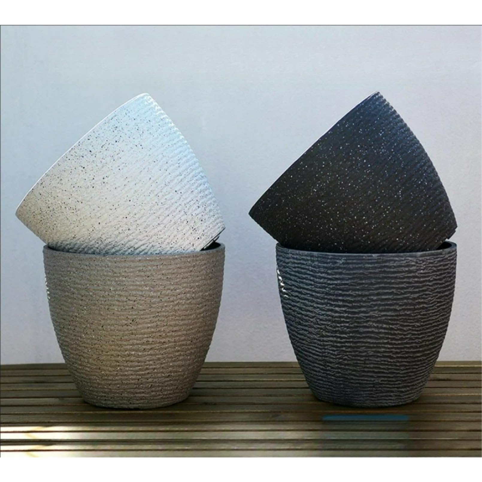 Amazon.co.jp: 大型（特大）プランター 植木鉢 深型厚手プラスチック製