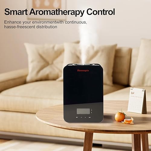 Miniatura 3 de Máquina de aire aromático para el hogar, difusor de aceite esencial sin agua con tecnología de aire frío, cubre hasta 2000 pies cuadrados, difusor