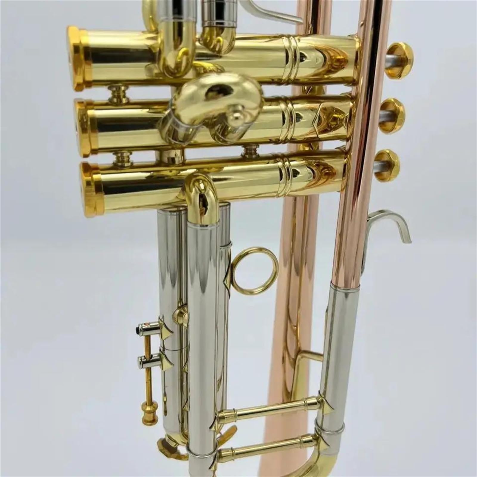 Standard Trąbka Instrument Trąbkowy Z Brązu Fosforowego B-key Trąbka Stal Nierdzewna Standardy Timbr