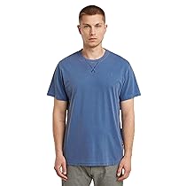 G-STAR Uomo Nifous T-Shirt, Blu (Dutch Blue GD D24449-2653-H177), XS