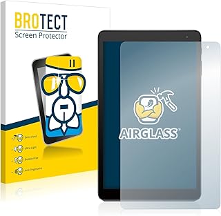 BROTECT Protector Pantalla Cristal para Alcatel 1T 10 - Cristal Vidrio 9H, AirGlass