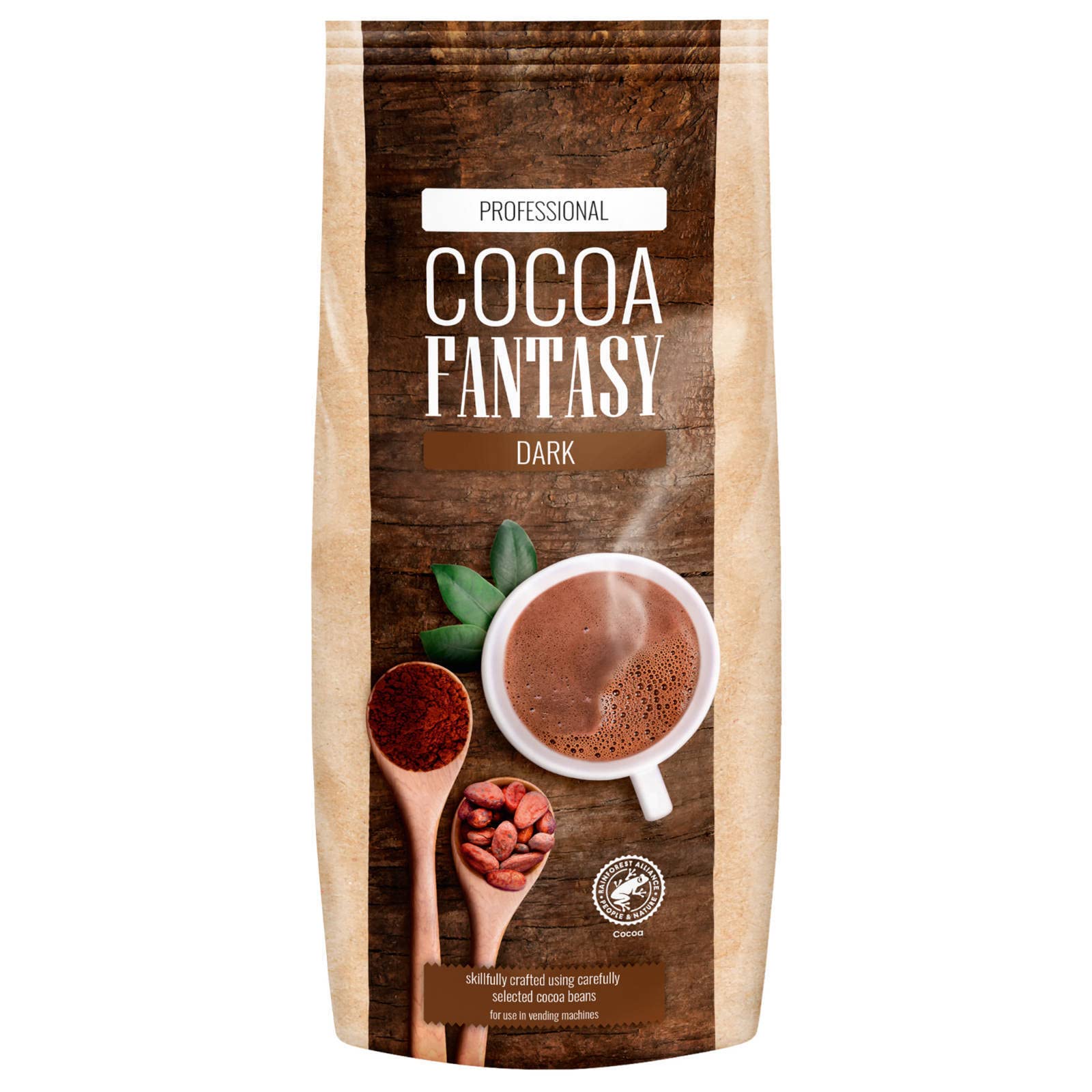 Cocoa Fantasy Dark, Instant Kakaopulver, 30% Kakaoanteil, 10 x 1 kg, 10 kg
