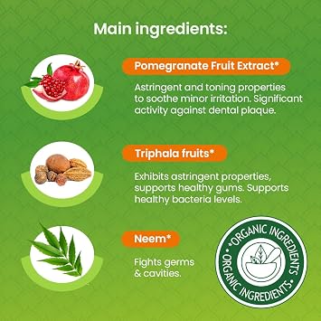 Himalayan Botanique Anti-Plaque Complete Care Toothpaste 75ml | Ecocert Cosmos Certified | Organic Active, Mint Flavored | Does not contain fluoride and gluten