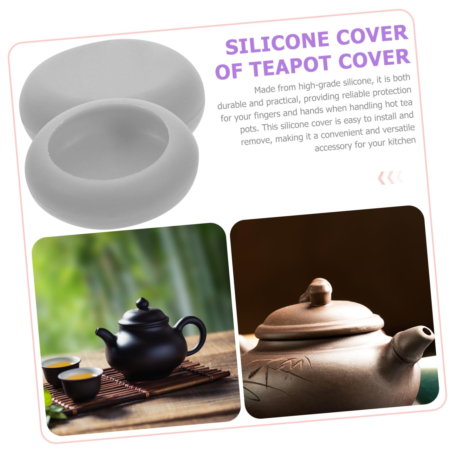 Silikon Griffabdeckungen 2 Stück - Hitzeschutz Für Küche & Grill