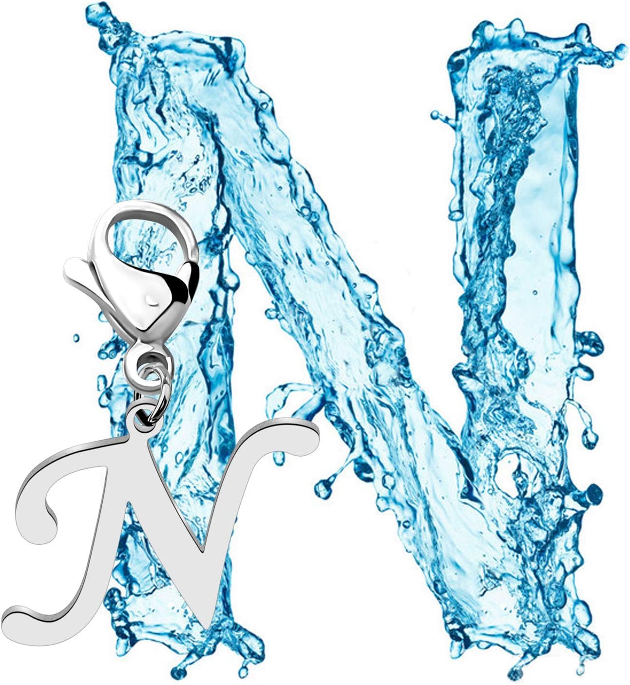 ENSIANTH Intial Letter A-Z Alphabet Charm Alphabet Jewelry for Women Gifts for Friends Clasps for jewelry - Image 4