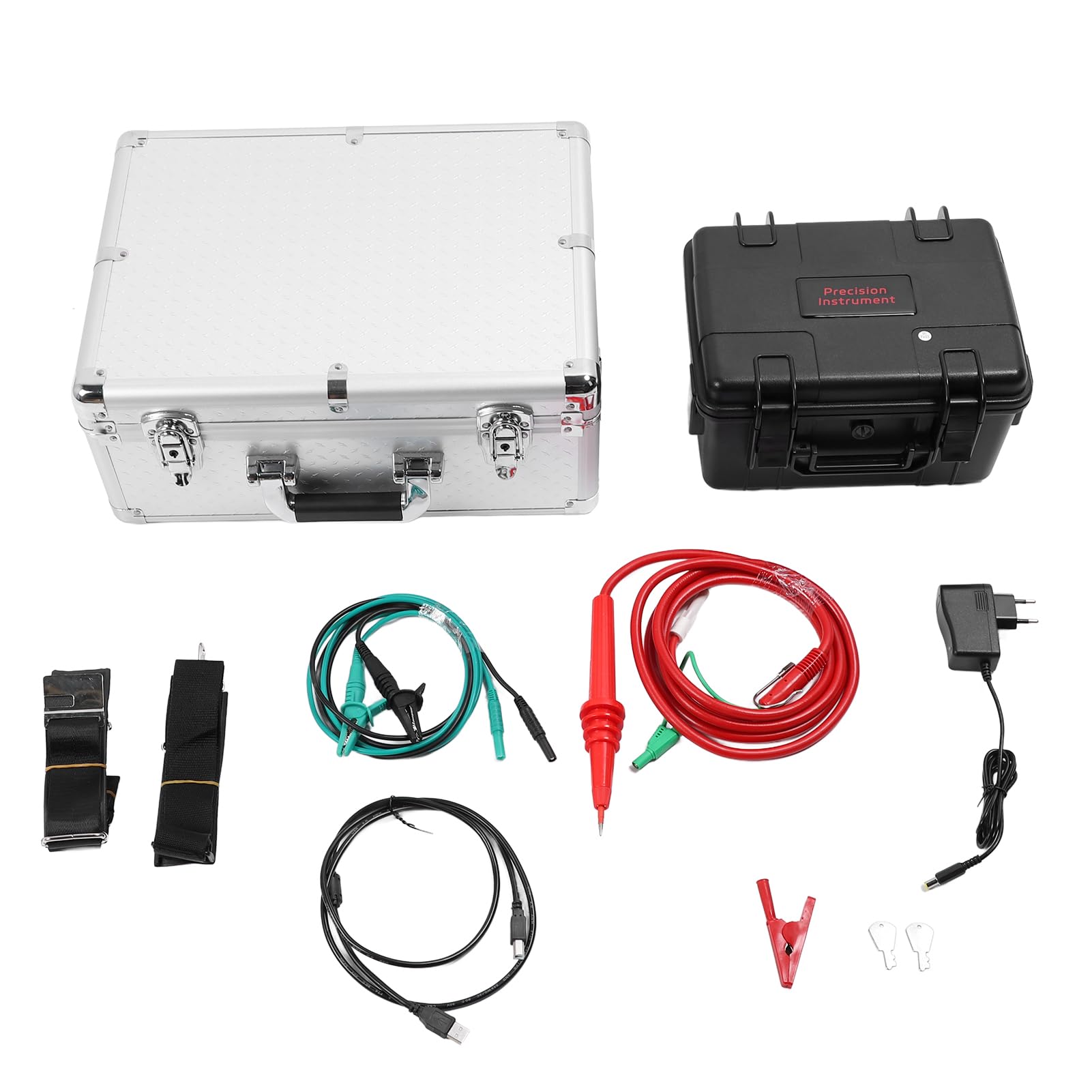 Mégohmmètre Haute Tension 250V-10KV Testeur Isolation Écran LCD Alarme