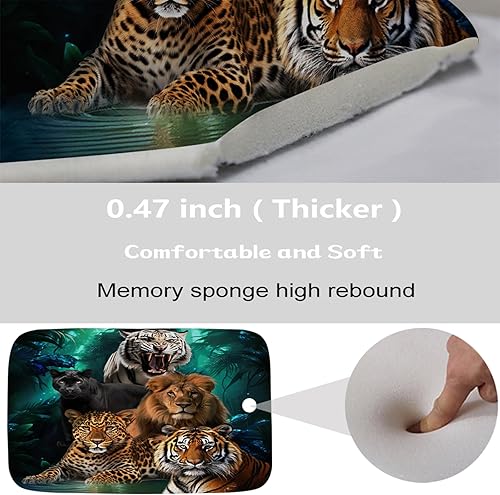 Miniatura 5 de Final Friday Alfombra de baño antideslizante con diseño náutico de tortugas marinas, océano, playa, animales, decoración de baño, alfombra para