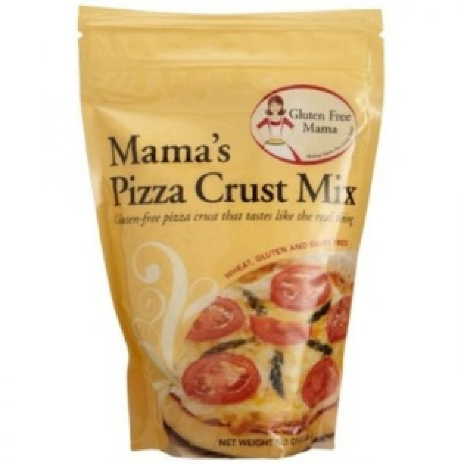 Gluten Free Mama Mama's Pizza Crust Mix 18.1 oz Beauty