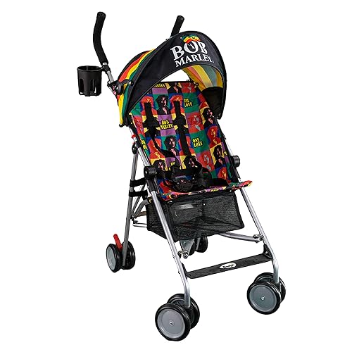 Daphyl's - Cochecito plegable ultraligero con correa de hombro fácil de llevar, arnés de seguridad de 5 puntos, además de muchas características,