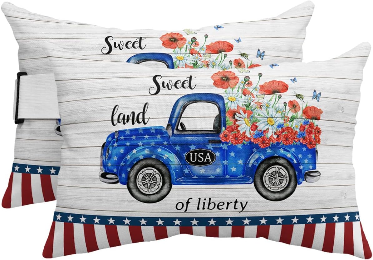 OneHoney Outdoor Recliner Pillows for Lounge Chair Headrest